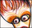 Crayon sur papier (d&eacute;tail) - 21 f&eacute;vrier 1994 &copy;