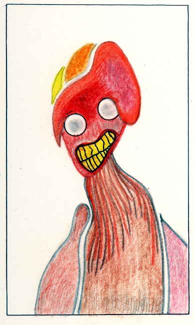 Encre et crayon sur papier - 4 avril 1994 &copy;