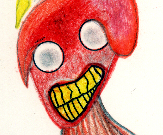 Encre et crayon sur papier (d&eacute;tail) - 4 avril 1994 &copy;