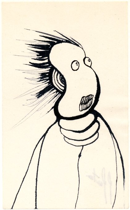 Encre sur papier - Non dat&eacute; &copy;