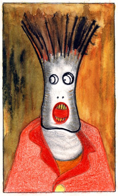 Encre et crayon sur papier - 22 d&eacute;cembre 1994 &copy;