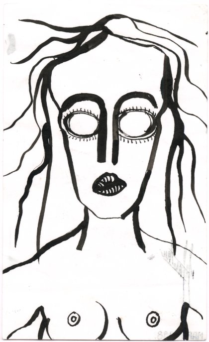 Encre sur papier - Mars 1998 &copy;