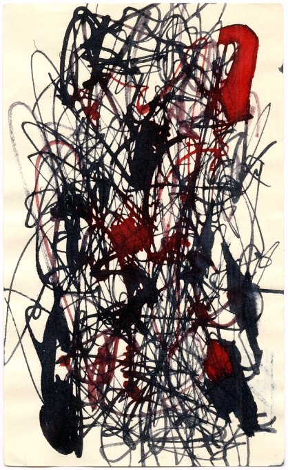 Encre sur papier - Non dat&eacute; &copy;