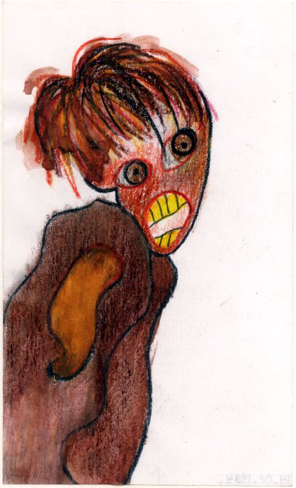 Crayon sur papier - 14 f&eacute;vrier 1994 &copy;