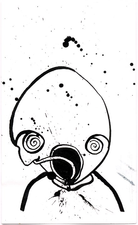 Encre sur papier - Non dat&eacute; &copy;