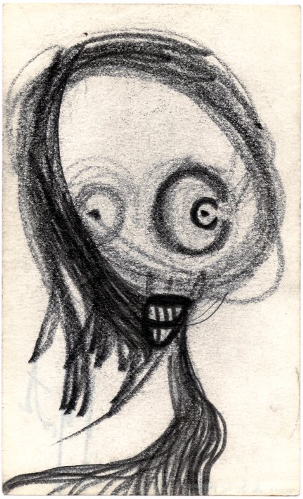 Crayon sur papier - Juin 1990 &copy;