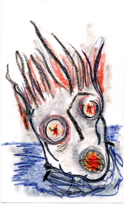 Crayon sur papier - 25 juin 1999 &copy;