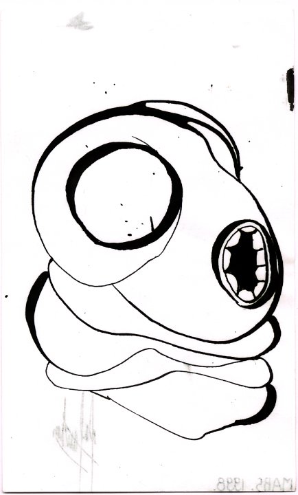 Encre sur papier - Mars 1998 &copy;