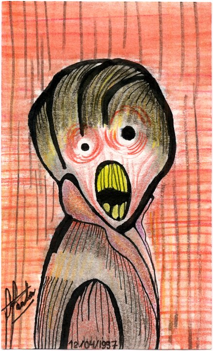 Encre sur papier - 12 avril 1997 &copy;