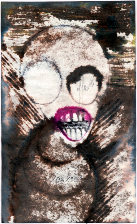 Encre sur papier (verso) - Juin 1995 &copy;