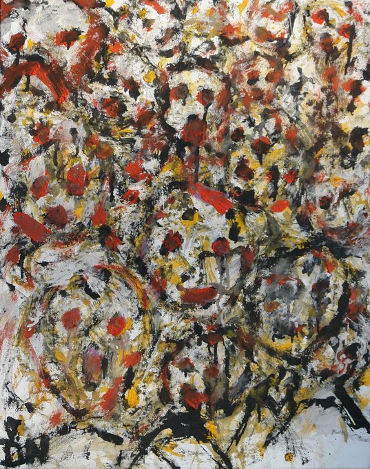 Peinture - Sign&eacute;e en bas &agrave; gauche &copy;