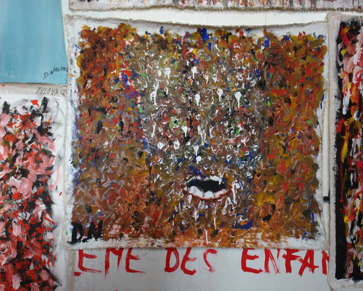 Peinture - Sign&eacute;e en bas &agrave; gauche &copy;