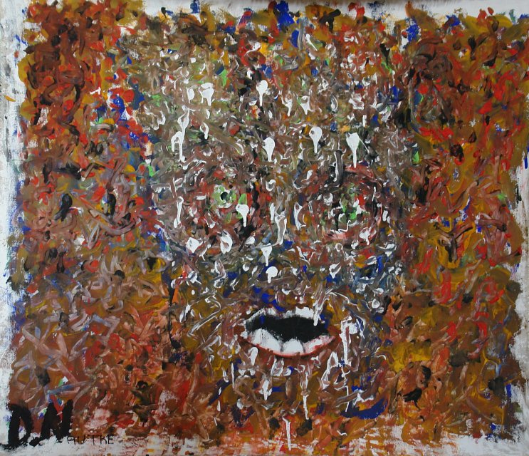 Peinture - Sign&eacute;e en bas &agrave; gauche &copy;